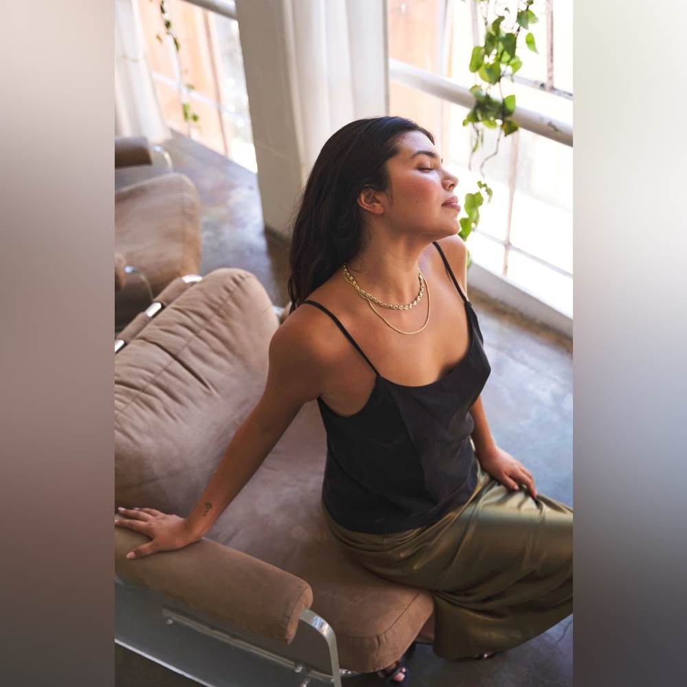 Whimsy + Row Dylan Cami in Black